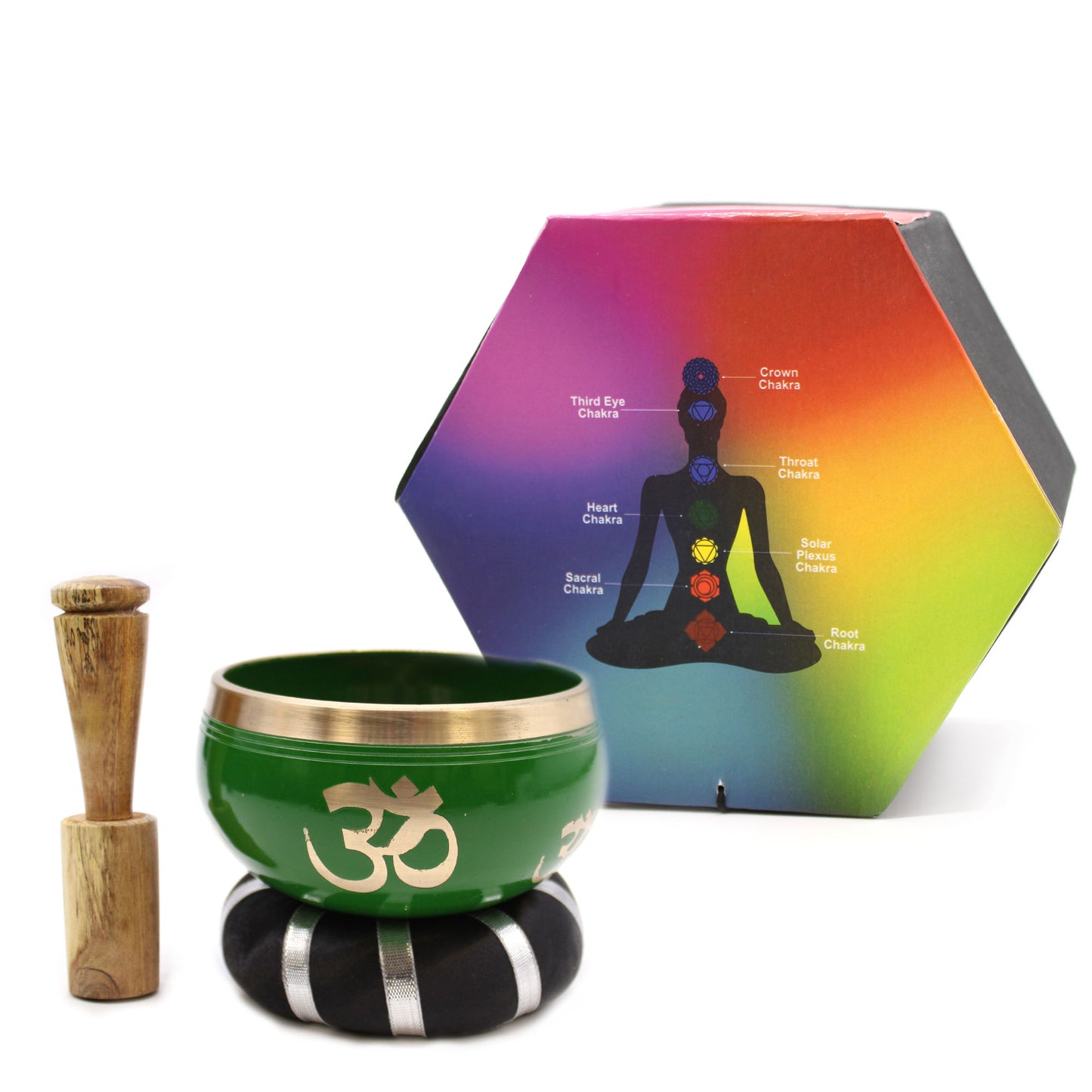 Cuenco Tibetano – Árbol de la Vida (Verde 10,7 cm)
