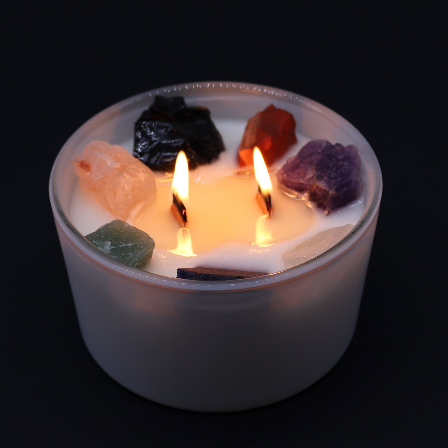 Vela de Cristal - 7 Chakras