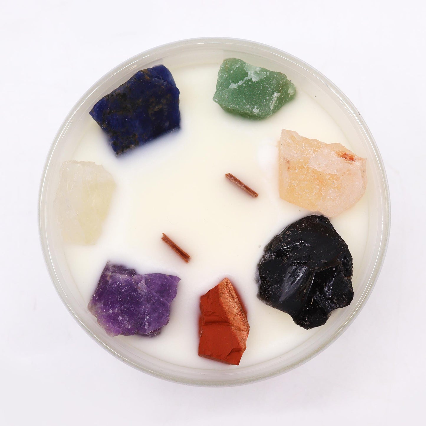 Vela de Cristal - 7 Chakras