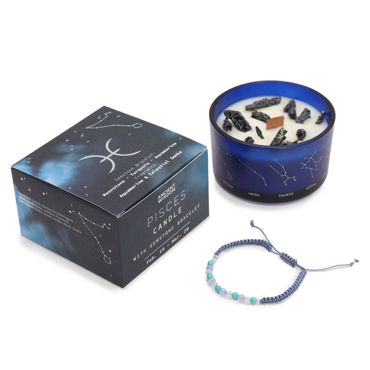 Set Vela de Cristal + Pulsera - Piscis